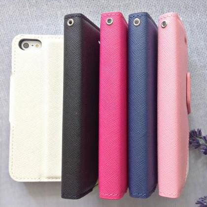 Flower Iphone 5 5s Wallet Case, Iphone 5s Case,..