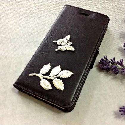 Butterfly Iphone 6 Wallet Case, Iphone 6 Plus..