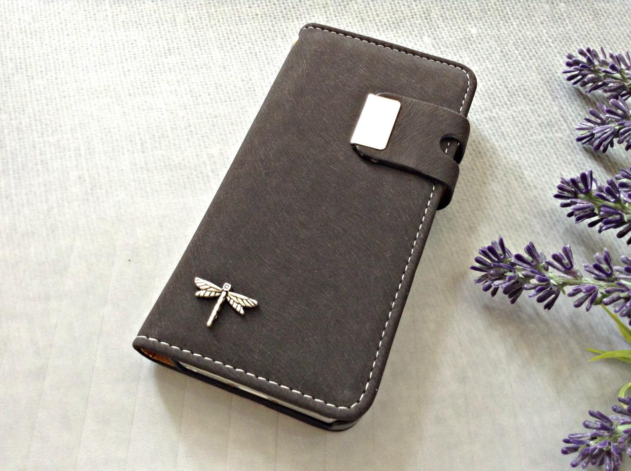 Dragonfly Iphone 5 5s Wallet Case, Iphone 5s Case, Iphone 5 Case