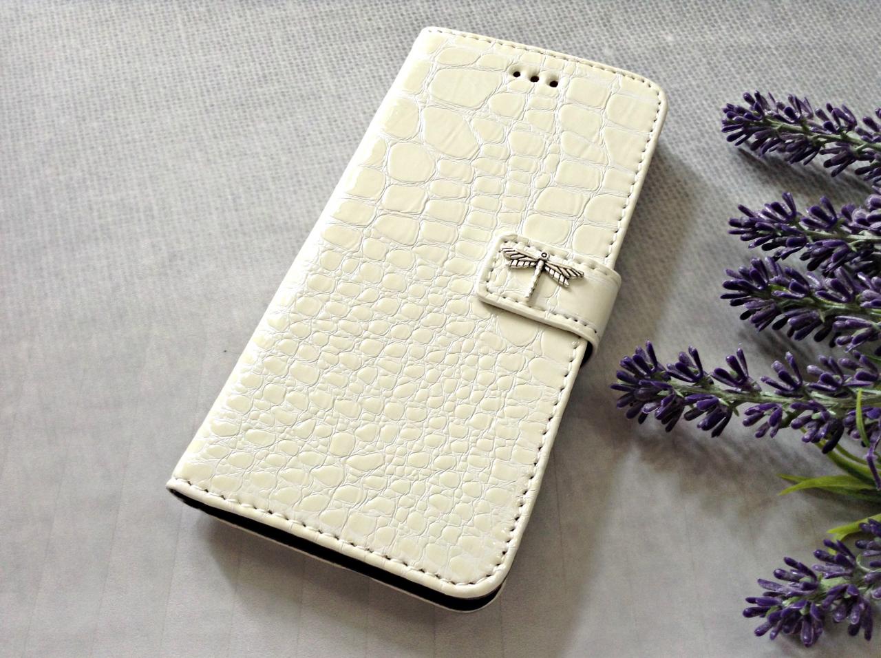 Dragonfly Iphone 6 Wallet Case, Iphone 6 Plus Wallet Case, Iphone 5 5s 5c Wallet Case, Samsung Galaxy S5 S4 S3 Wallet Case, Samsung Galaxy Note 4