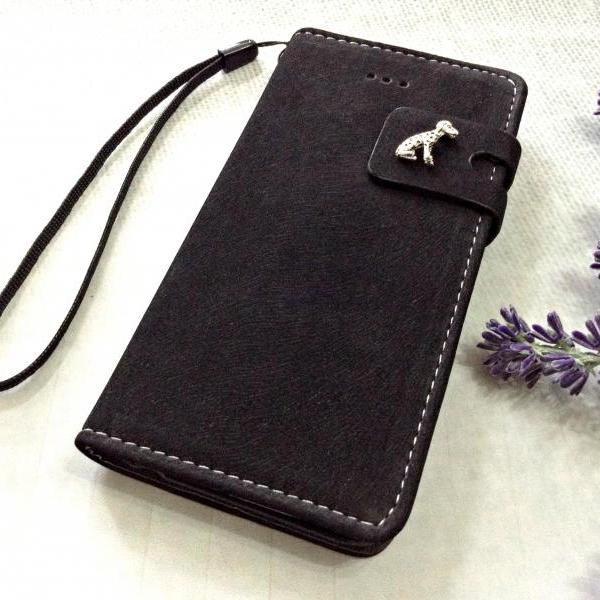 Dog IPhone 6 Wallet Case, IPhone 6 Plus Wallet Case, IPhone 5 5s Wallet
